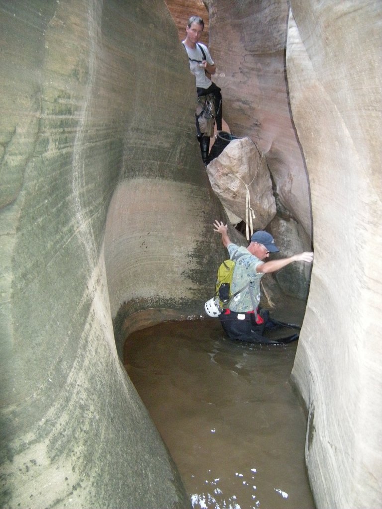 032b Zion Birthday Canyoneering trip 024