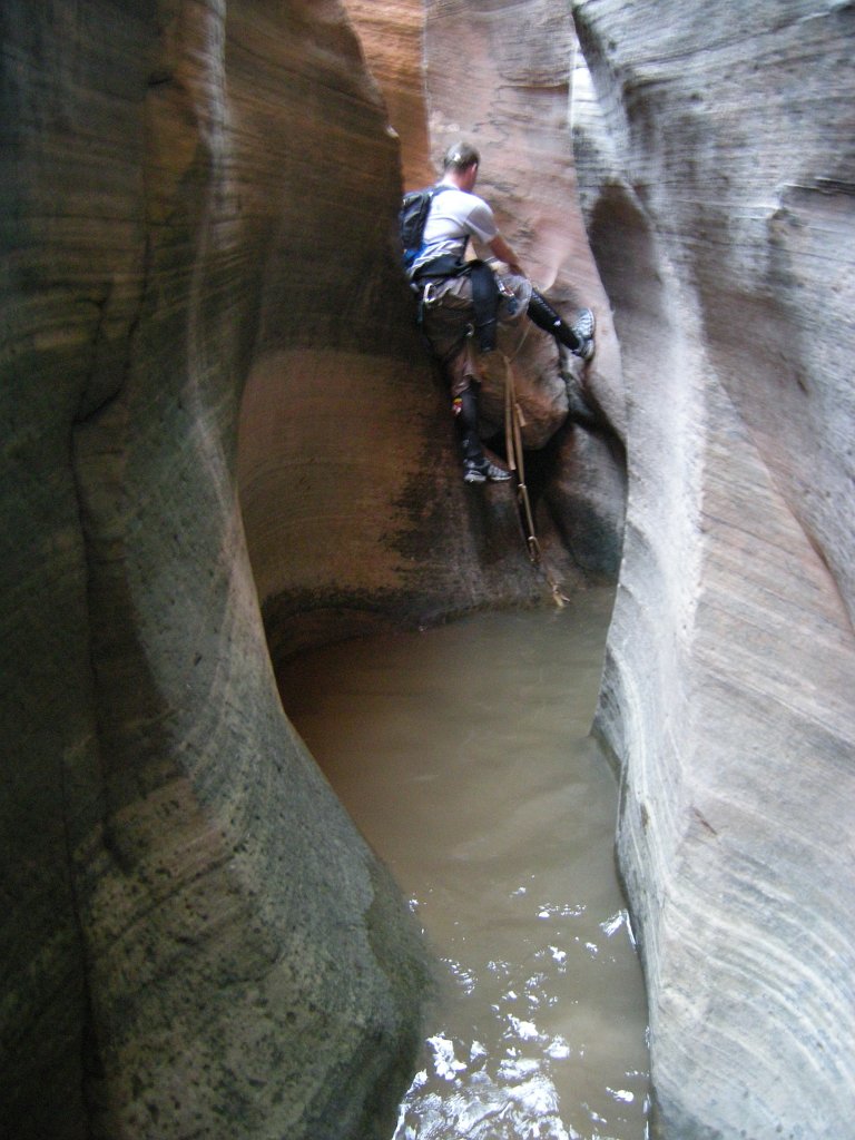 032b Zion Birthday Canyoneering trip 025