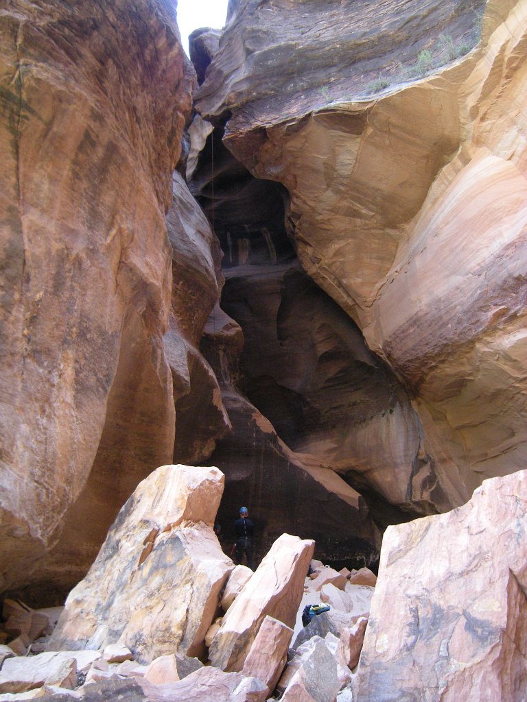 102d Zion Birthday Canyoneering trip 081