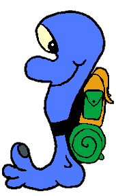 BluuGnome Backpaking Page Mascott