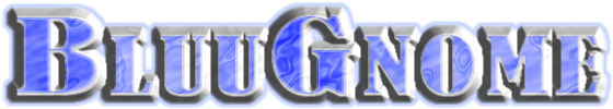 BluuGnome.com Text Logo